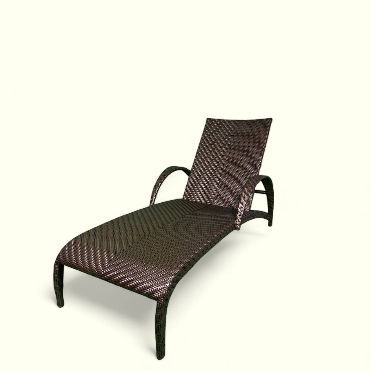 Lounge chair adjustable Close wave flat