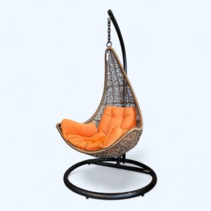 Single swing with cushion crazy wecker