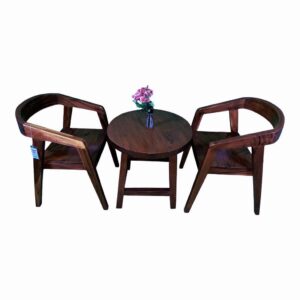 Two-seater Coffee table | Solid wood acacia