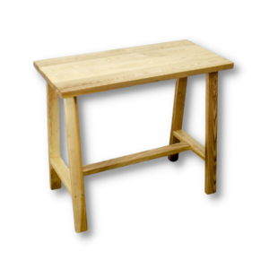 All Wood Bar Table - Ashwood