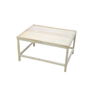 All Wood Industrial Coffee Table