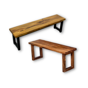 All Wood or Metal U-Leg Table
