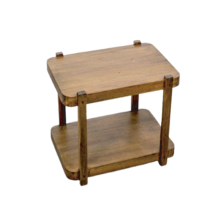 Minimalist Rectangular 2-Layer Table