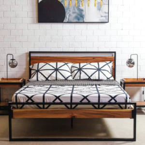 Samoa Bed in Metal Frame