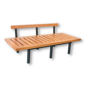 Sleek Industrial Seating Frame