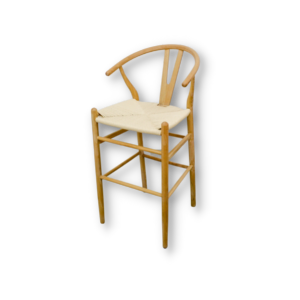 Wishbone Ashwood Bar Chair