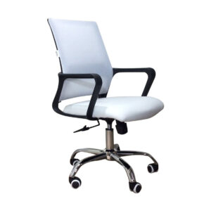 Deluxe-8 Mid Back Mesh Chair (Black, Grey, Orange, Blue, White)