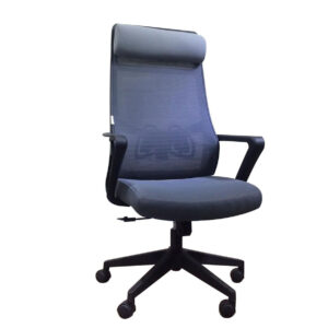 Korean-S91 High Back Mesh Chair (Black, Grey, White, Blue+Grey)