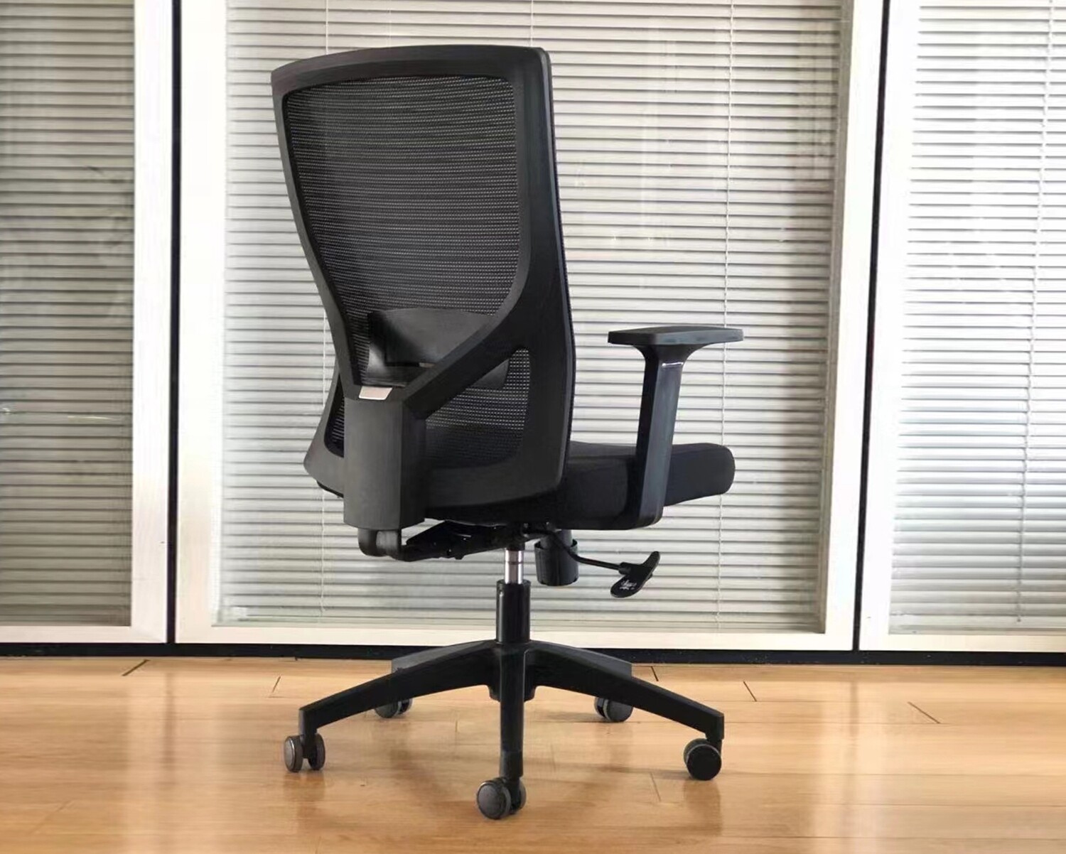 Deluxe-S87 v2 Mid Back Mesh Chair (Black) - Image 3