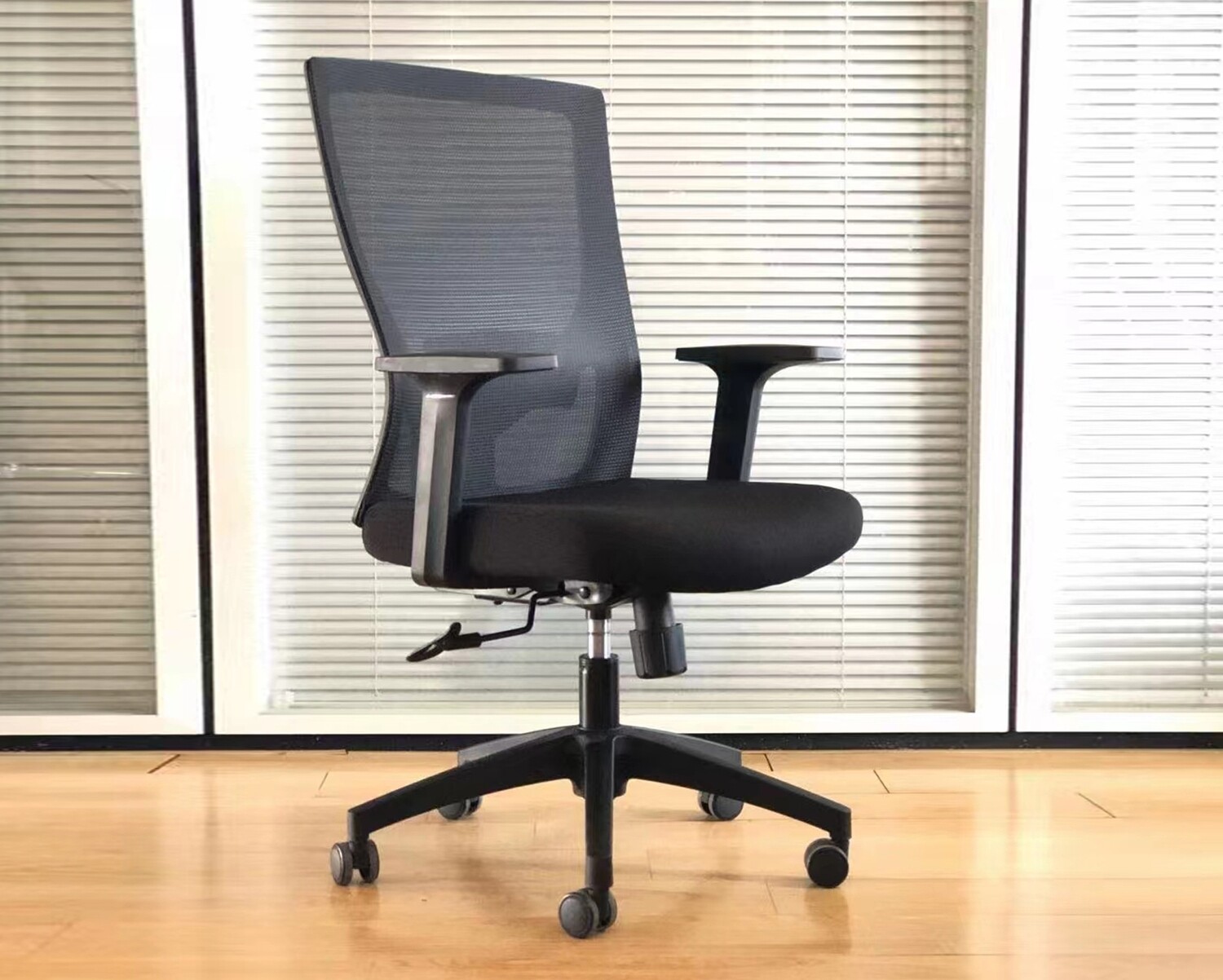 Deluxe-S87 v2 Mid Back Mesh Chair (Black) - Image 2