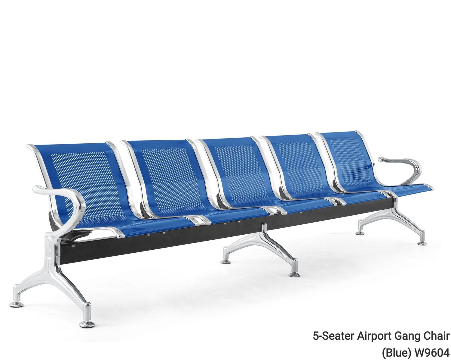 4-Seater / 5-Seater Airport Gang Chair (Blue) - Image 2