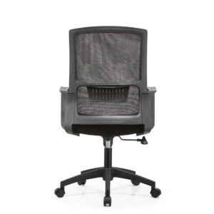 Deluxe 44 Nylon Base Mid Back/ Deluxe 44H Nylon Base High Back Mesh Chair (Black)