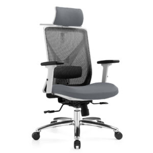 XTM Korean-D20 Height Adjustable Backrest w/ Seat Slide (Black) (2 Years Warranty)