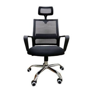 Deluxe-45 High Back Mesh Chair (Black, Red, Orange, Blue)