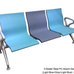 3-Seater / 4-Seater Steel PU Airport Gang Chair